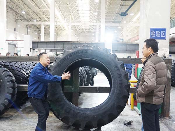 总工程师王海向客户介绍产品